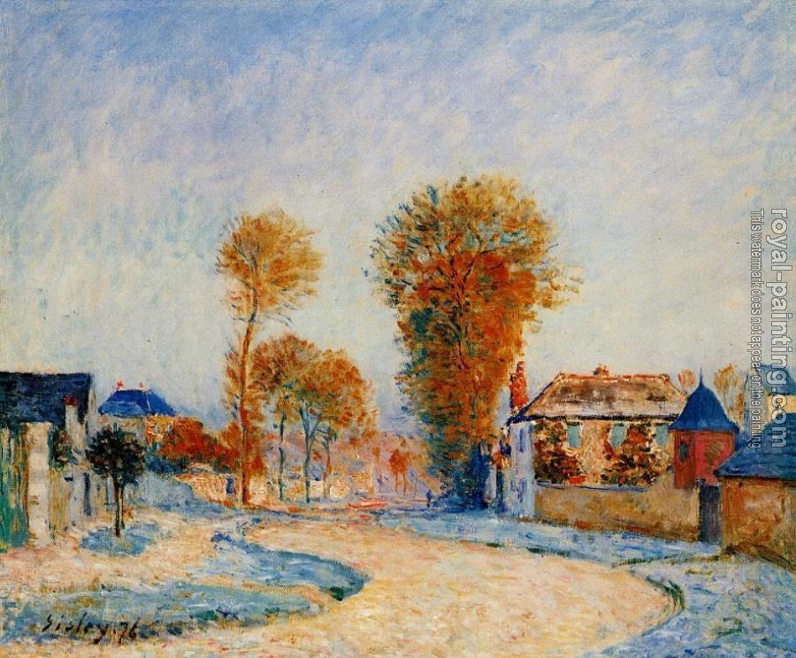 Alfred Sisley : The First Hoarfrost